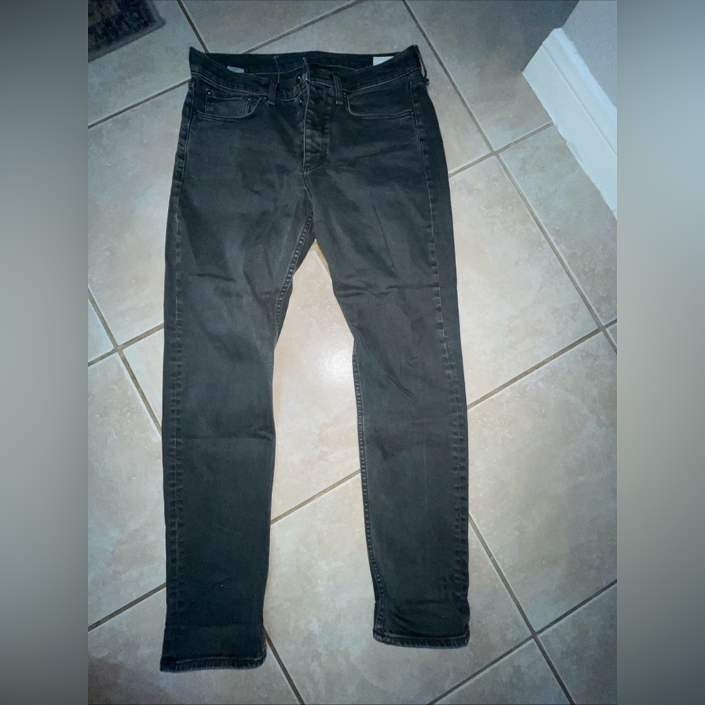 Mens Rag & Bone Standard Issue Fit 2 Slim Sz 33 Gray